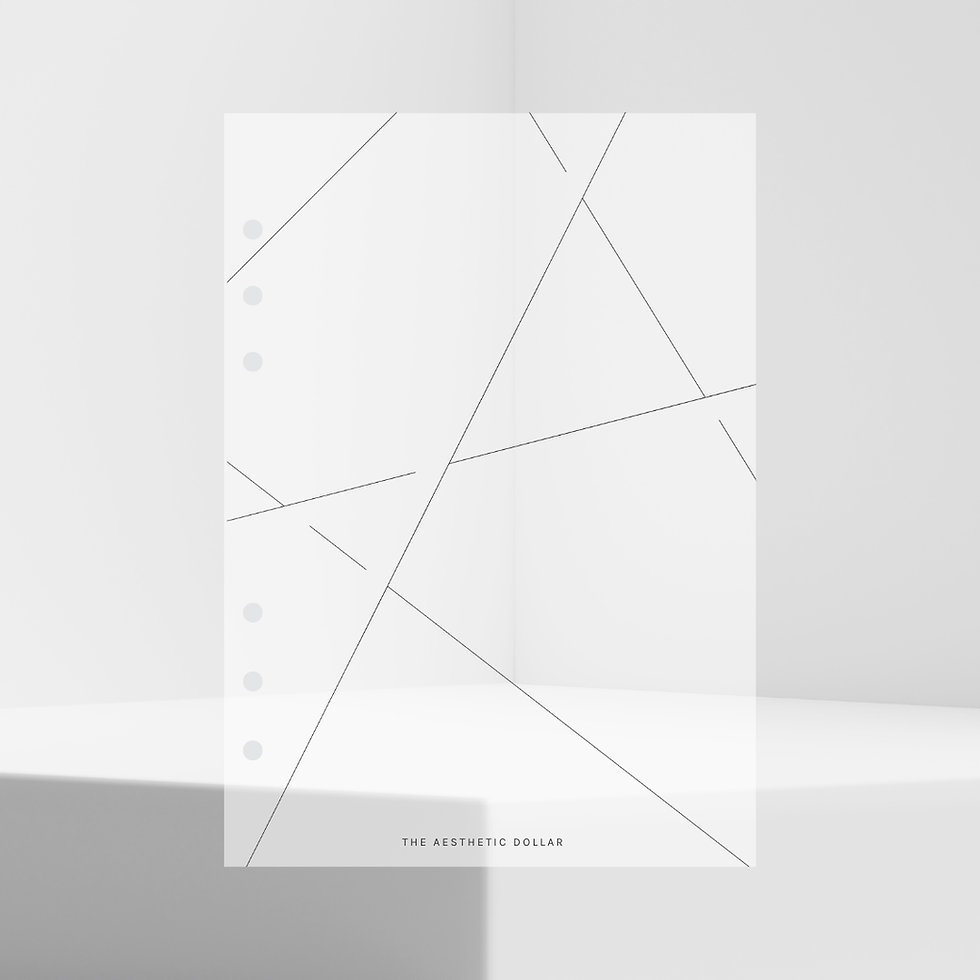 Frosted Minimalist Dashboard