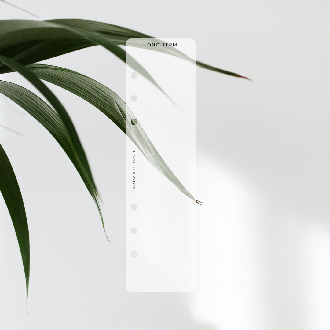 Long-Term Binder Bookmark