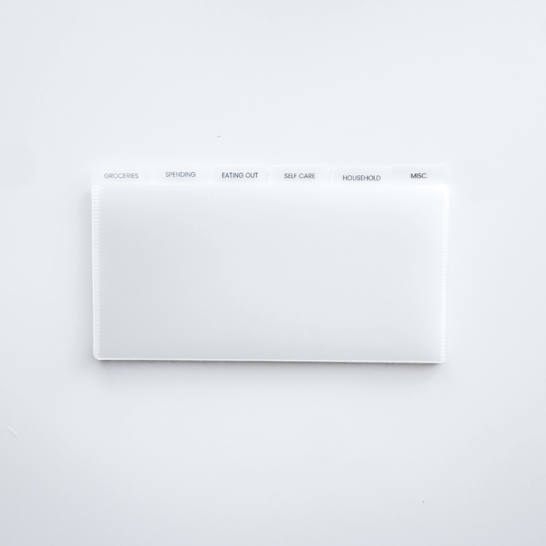 Tabbed Cash Envelopes - No Hole Punch