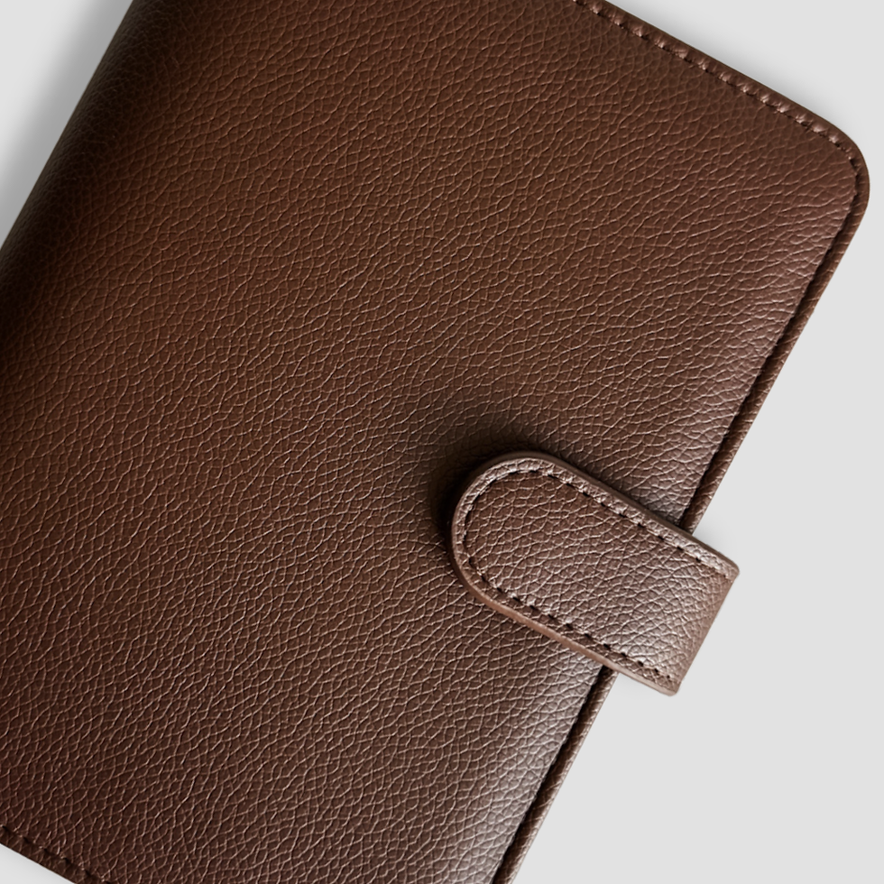 Thumbnail: A6 Pebble Binder - Poppy Collection