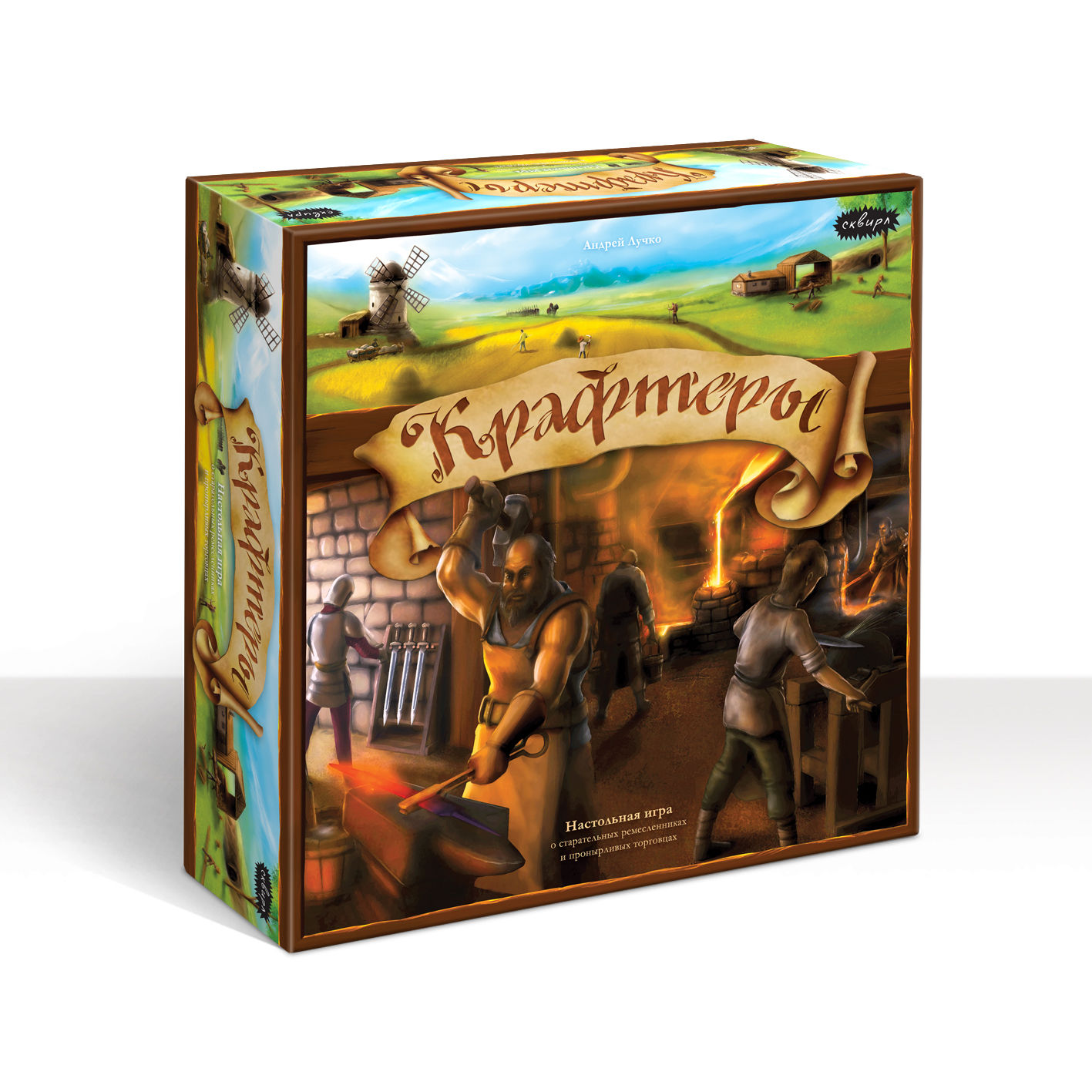 КРАФТЕРЫ. Российский еврогейм с отличными компонентами