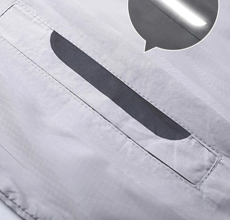 Miniatura: Summer Sun Protection Clothing Mens Casual Lightweight Ice Silk UV Protective Ho