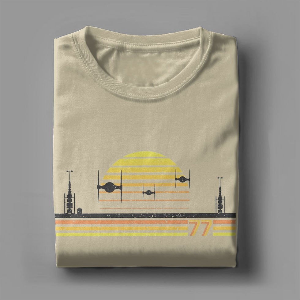 Miniatura: This is the Tie Tatooines T Shirt Men's  Pure Cotton Fun T-Shirt Crewneck  Tee S