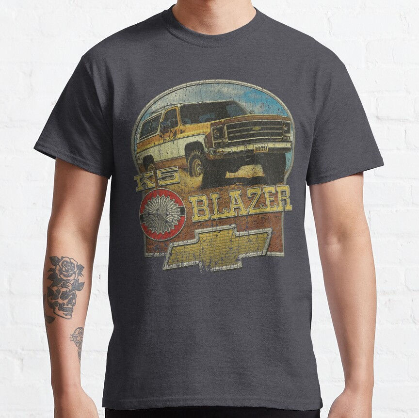Miniatura: K5 Blazer 1979  Vintage 70s tv The Dukes Of Hazzard Graphic T Shirts mens Large 