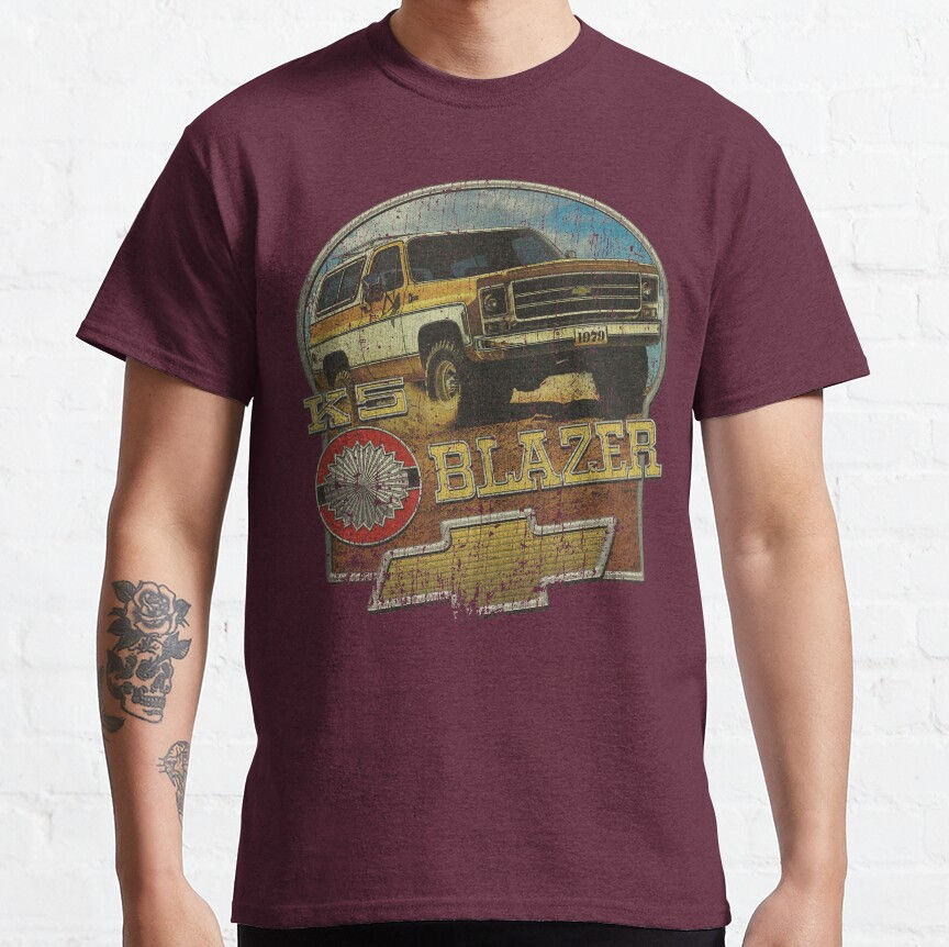 Miniatura: K5 Blazer 1979  Vintage 70s tv The Dukes Of Hazzard Graphic T Shirts mens Large 