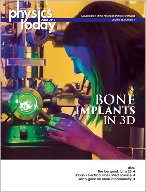 GRG Cover - 2015 - Physics Today.jpg