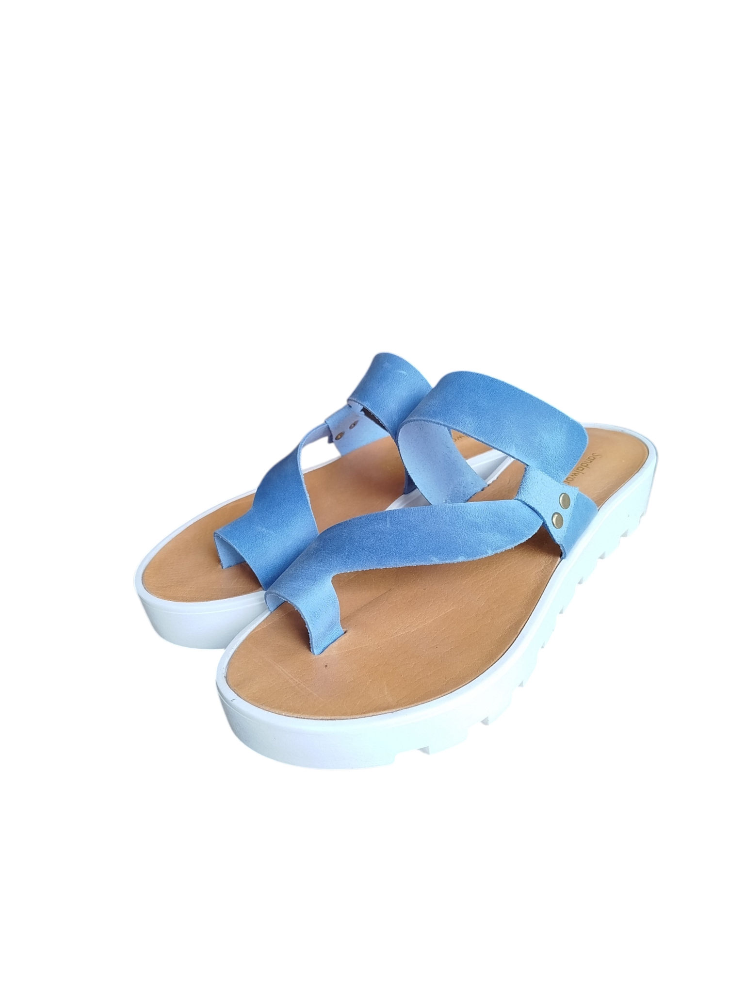 183 PLATFORM LEATHER SANDALS