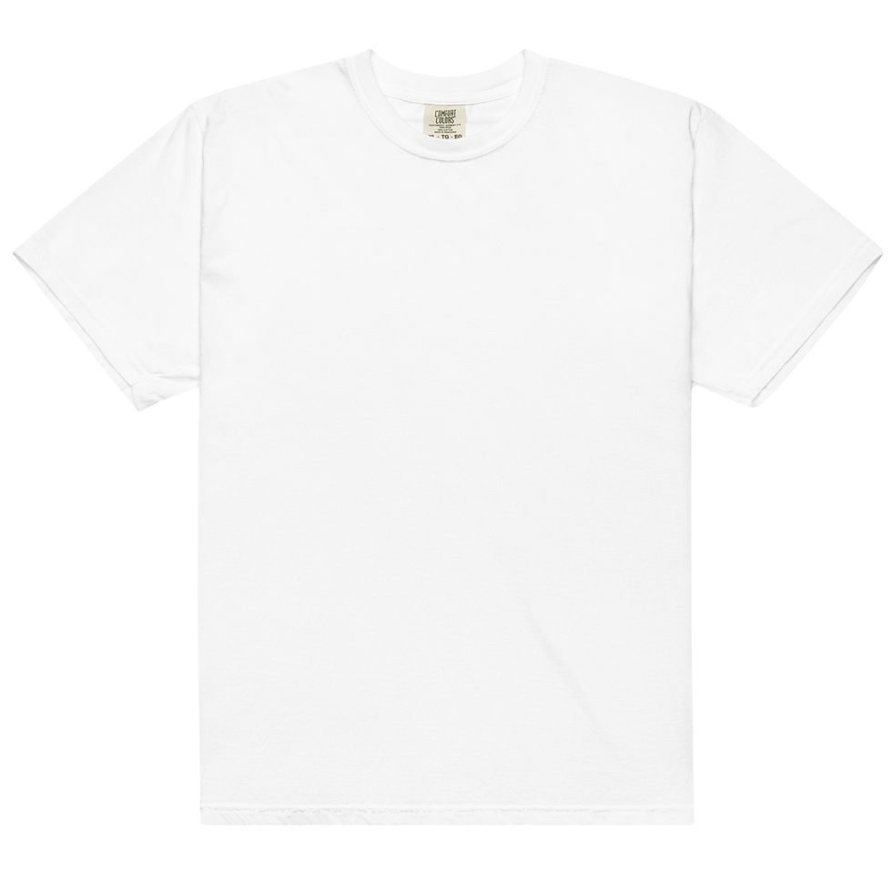 Thumbnail: Unisex garment-dyed heavyweight t-shirt