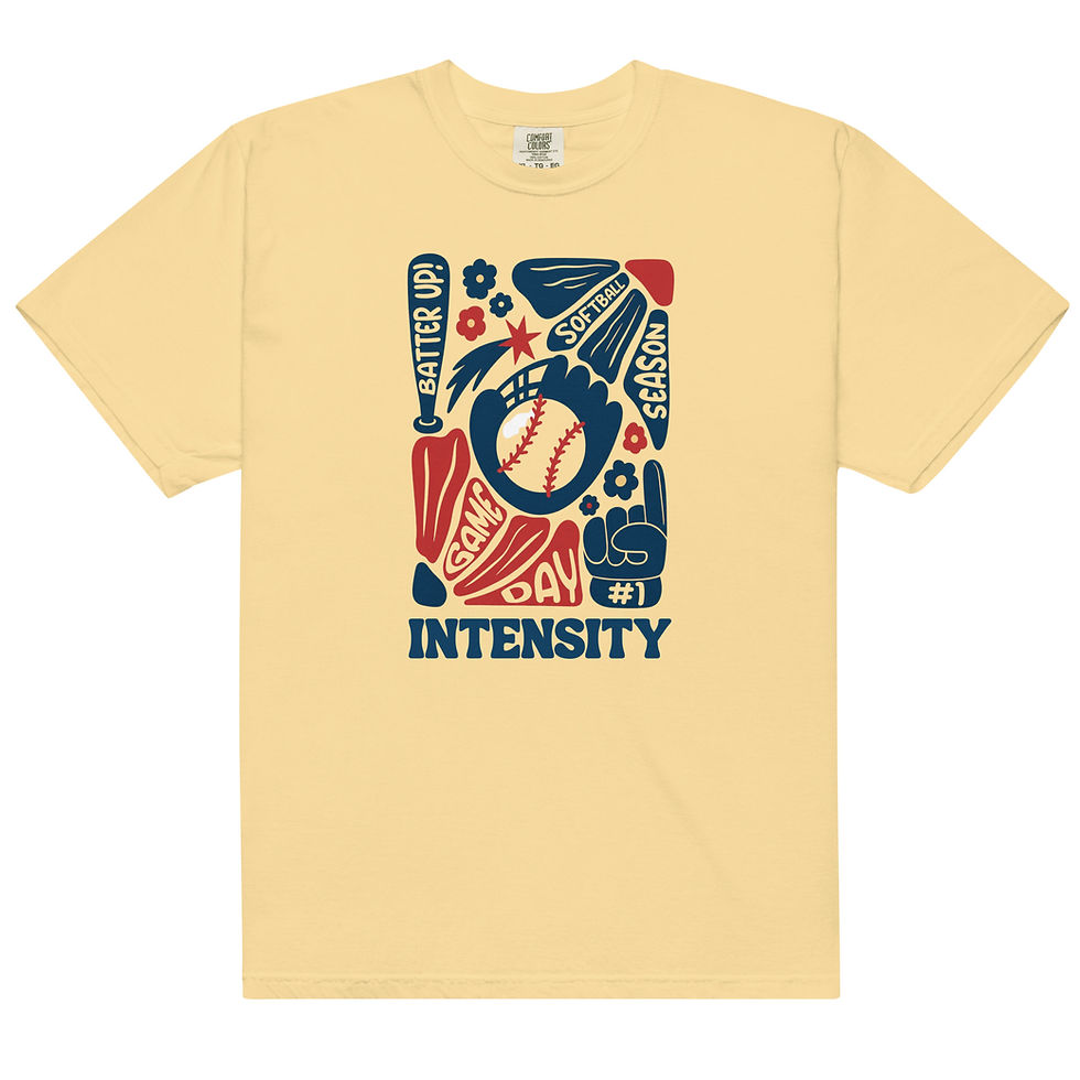 Thumbnail: Unisex garment-dyed heavyweight t-shirt
