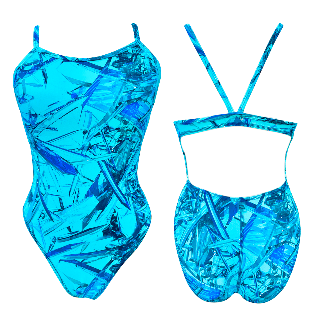 Maiô Alça Fina Acquamarine