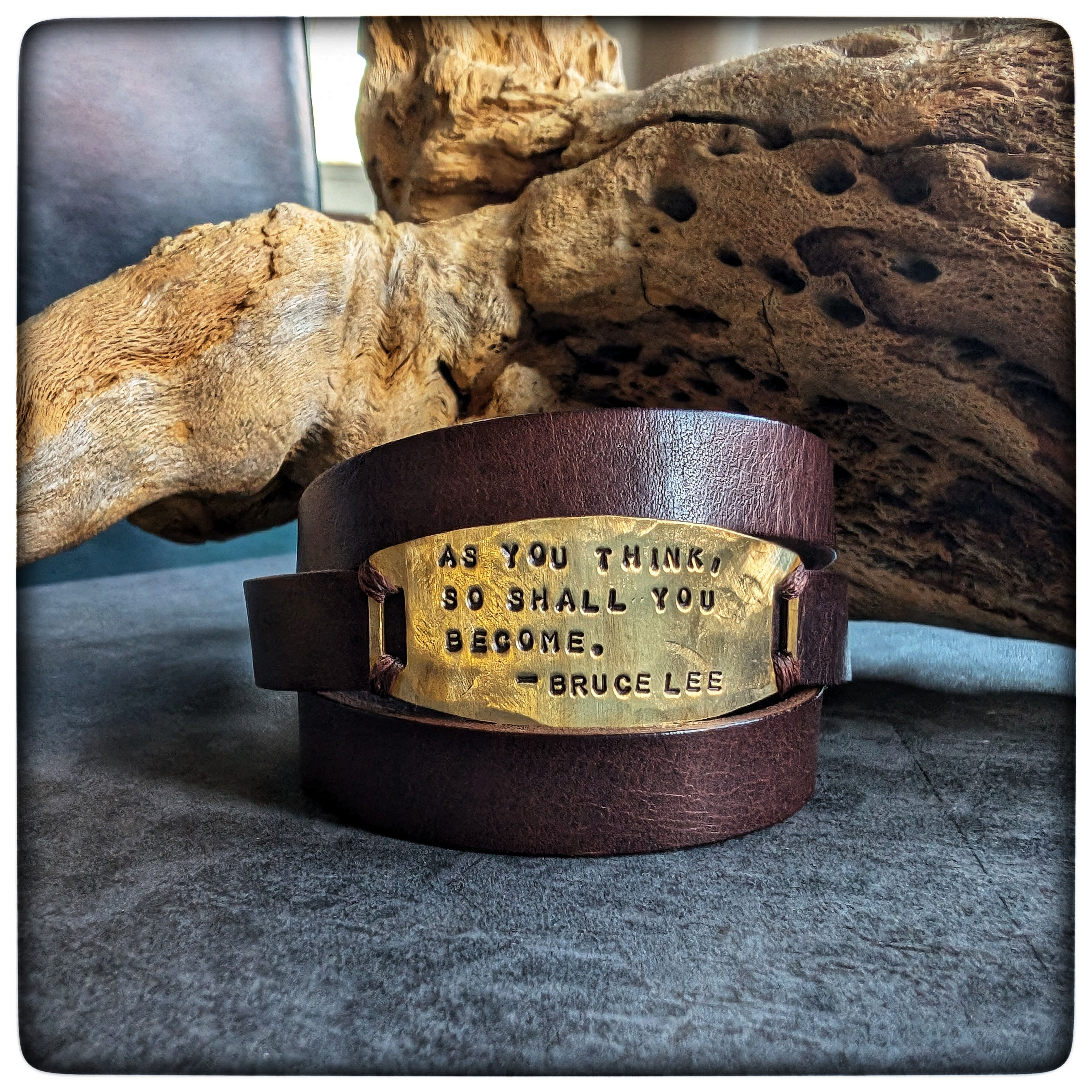 Lit + Lyrics Cuff | Bruce Lee