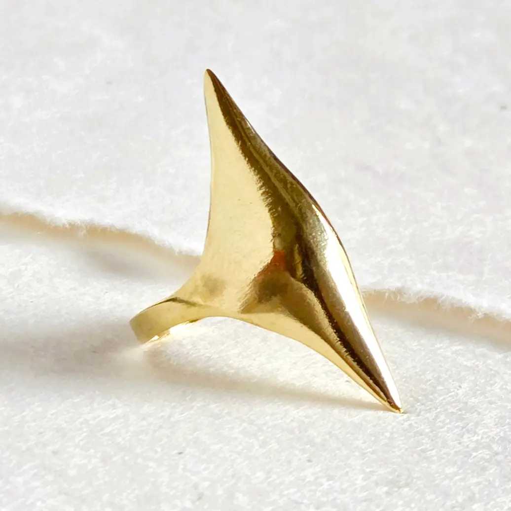 Modern Spike Dome Ring
