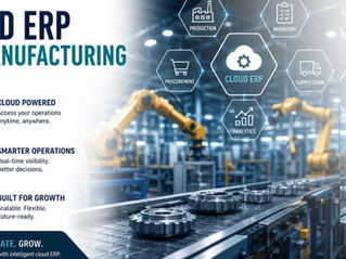 Cloud ERP for Manufacturing: What Modern Manufacturers Should Really Look For