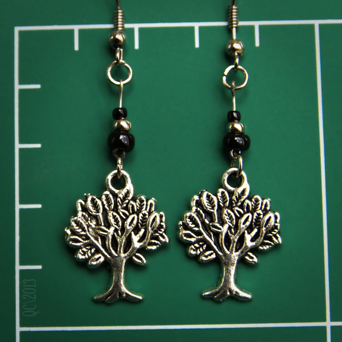 DryadWear - Black (earrings)