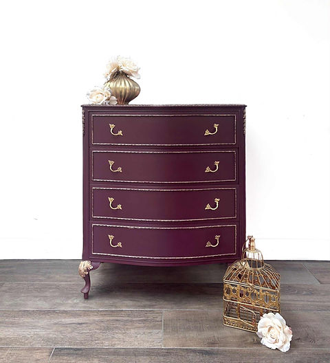 princess polly baby blue dress French Louis Chest of Drawers in Baroque Burgundy