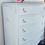 Thumbnail:  French Style Vintage Chest of Drawers - baby blue 