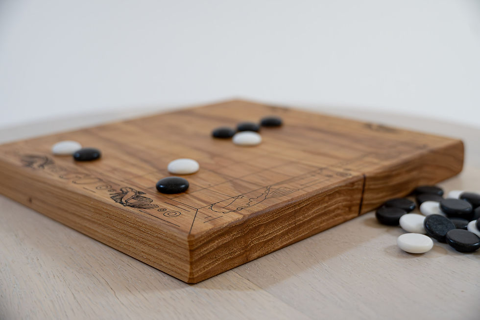 Thumbnail: 9x9 Go, Pente, and Othello Koi Board
