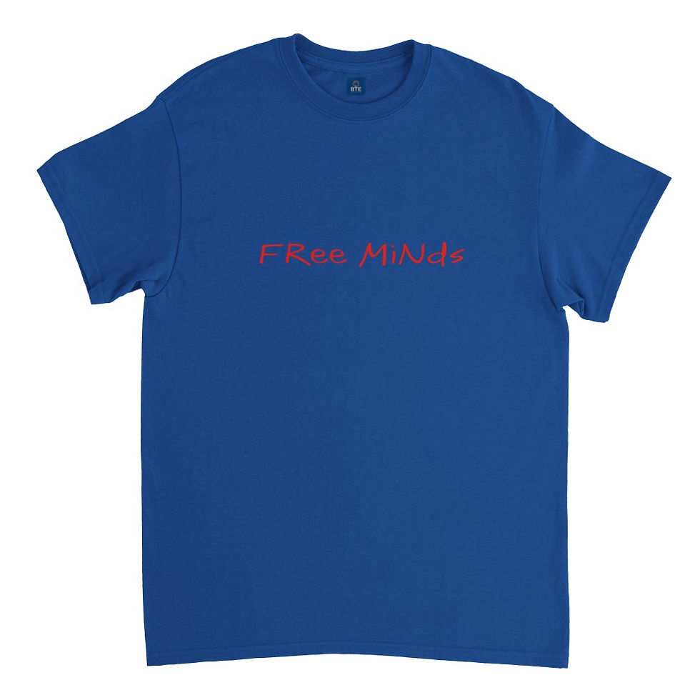 Miniature : Free minds Crewneck T-shirt