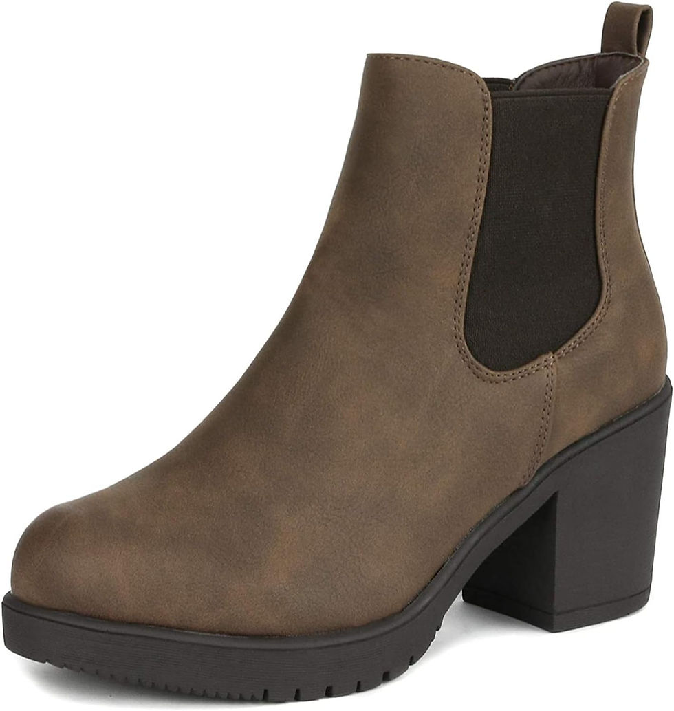 Μικρογραφία:  DREAM PAIRS Women's High Chunky Heel