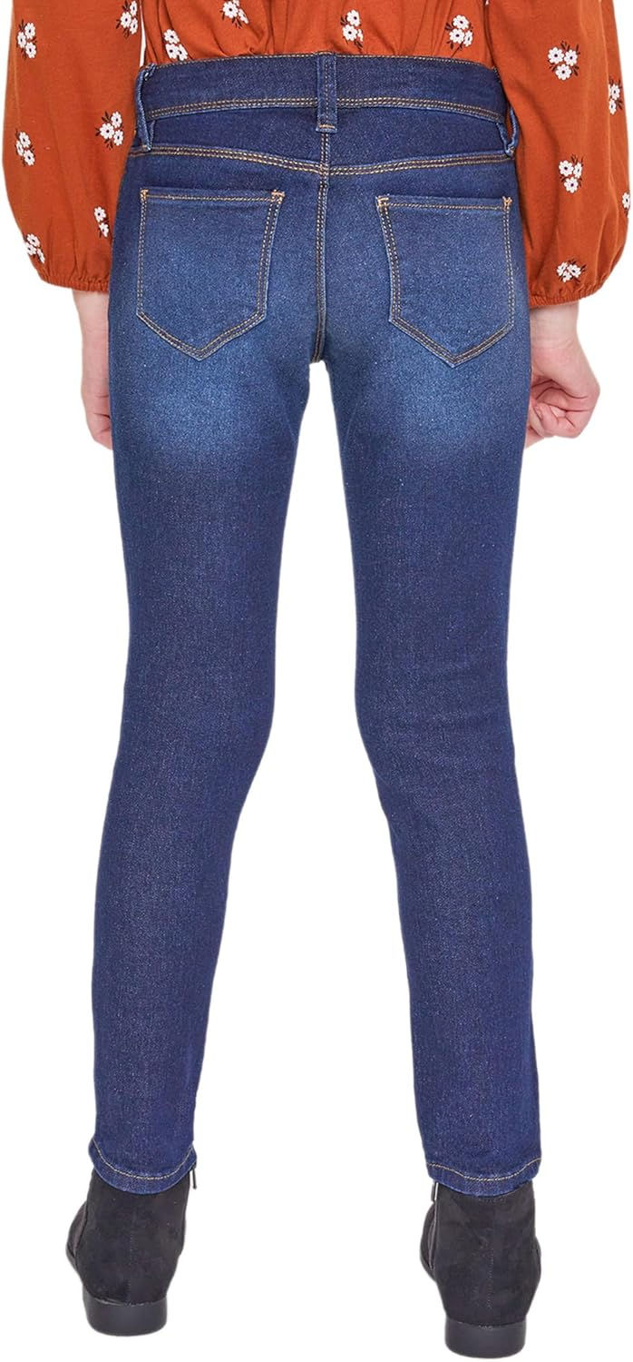 Miniatura: YMI Girls Essential Skinny Jeans with Faux Front Pockets