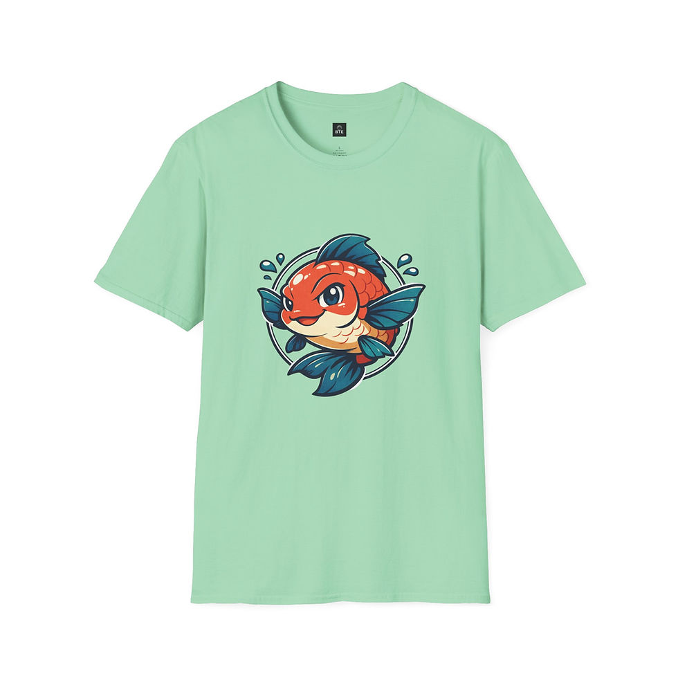 Миниатюра: Koi Fish T-Shirt – Koi Fish Graphic Tee