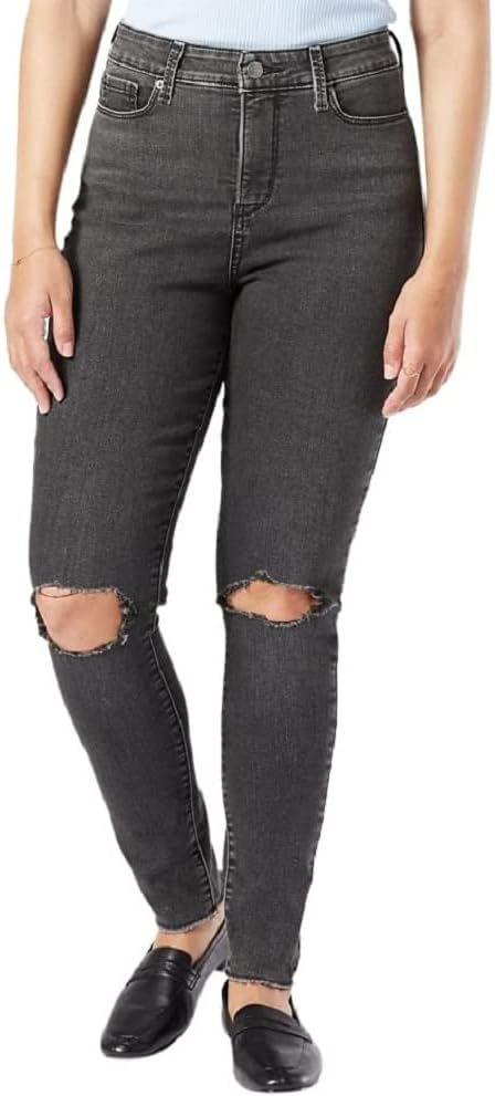 Thumbnail: Levi Strauss Signature Gold Women's Totally Shaping High Rise Skinny Jeans (Sta