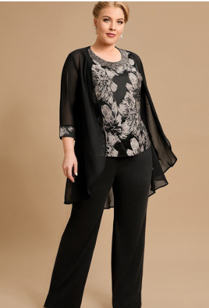 Valkyrie 3-Piece Plus Size Women's Outfit Set (One Set)