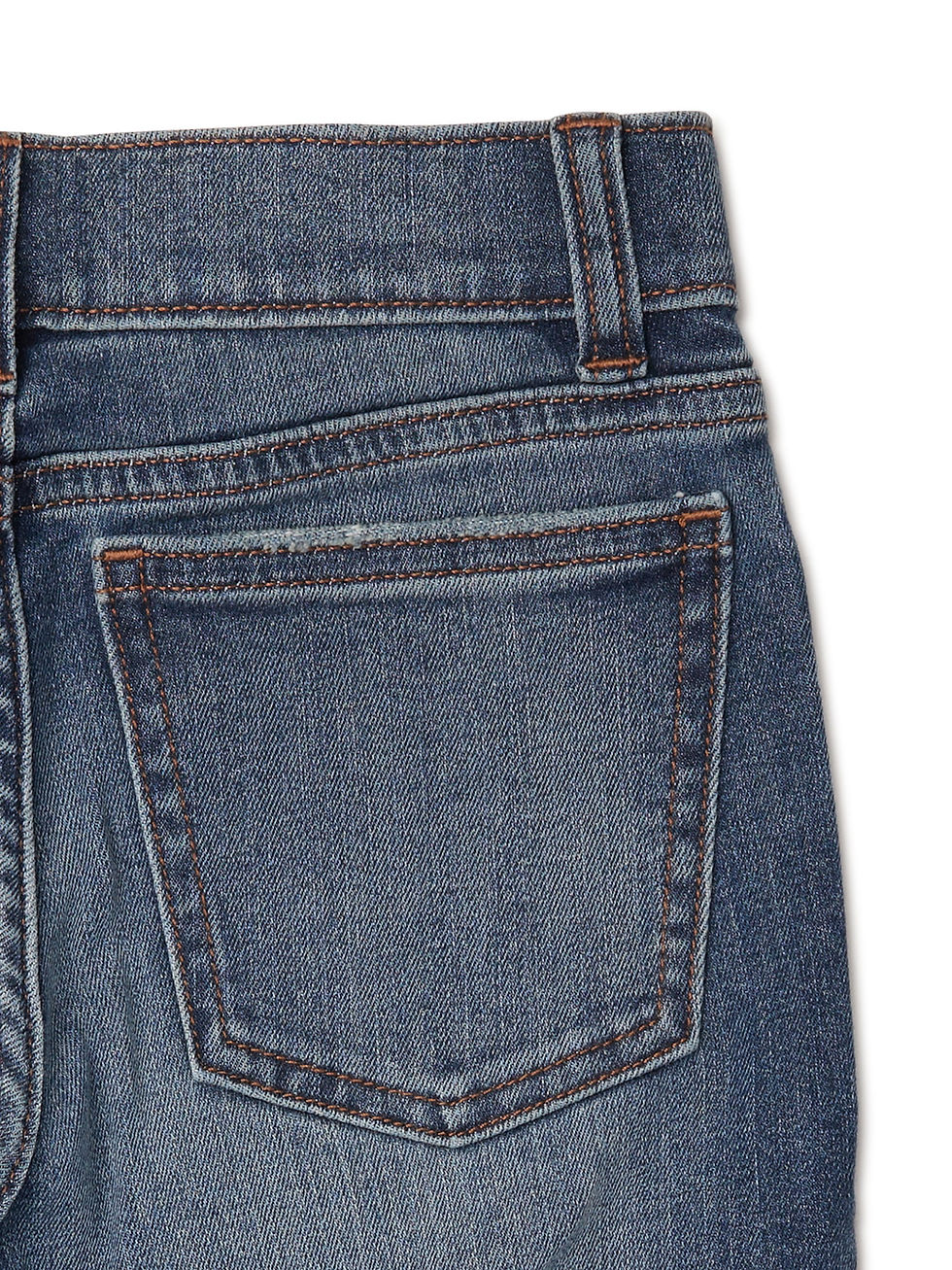 Thumbnail: Wonder Nation Boys Rip & Repair Denim Jeans, Sizes 4-18 & Husky