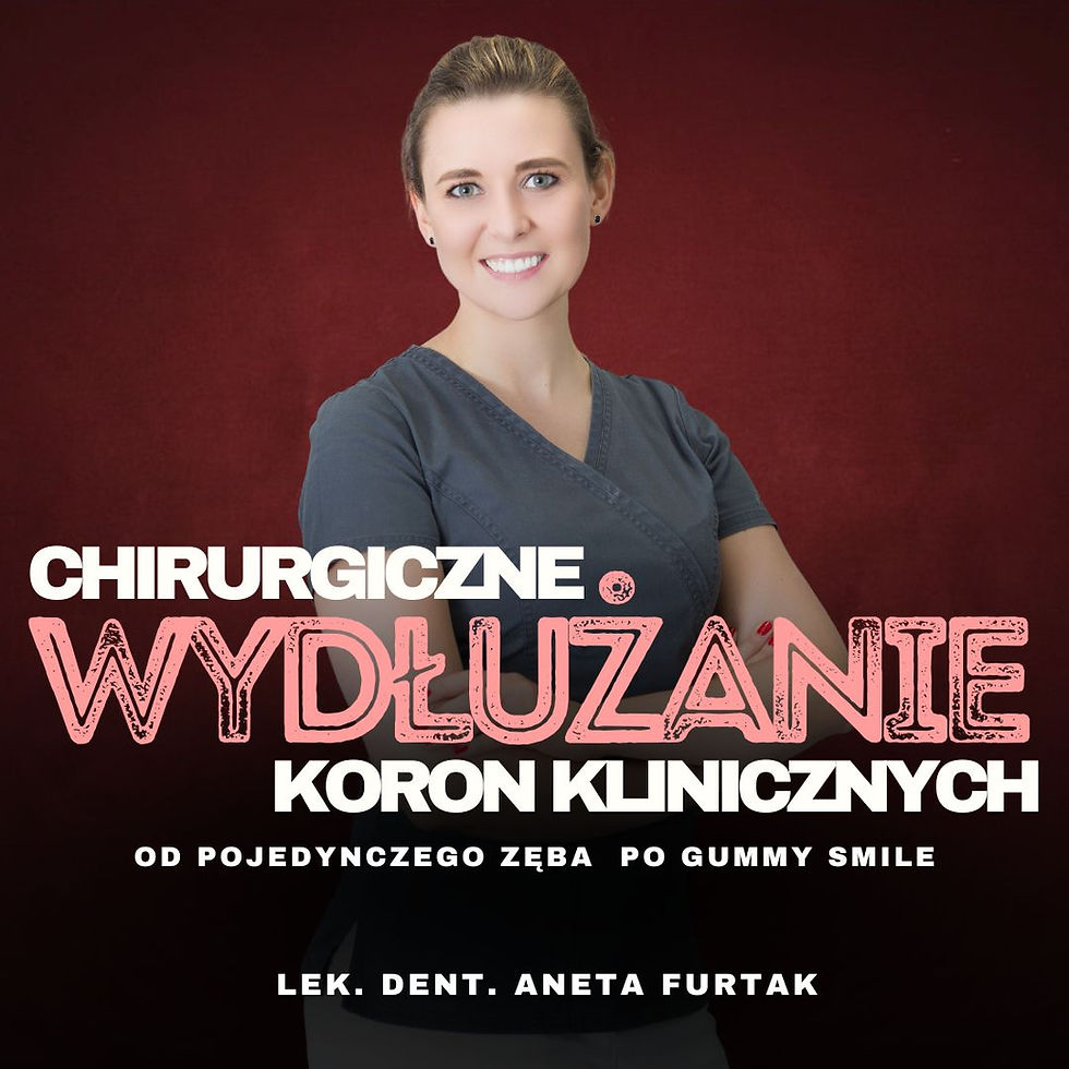 Chirurgiczne wydłużanie koron klinicznych