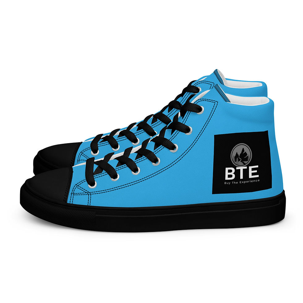 Thumbnail: BTE Men’s high top canvas shoes