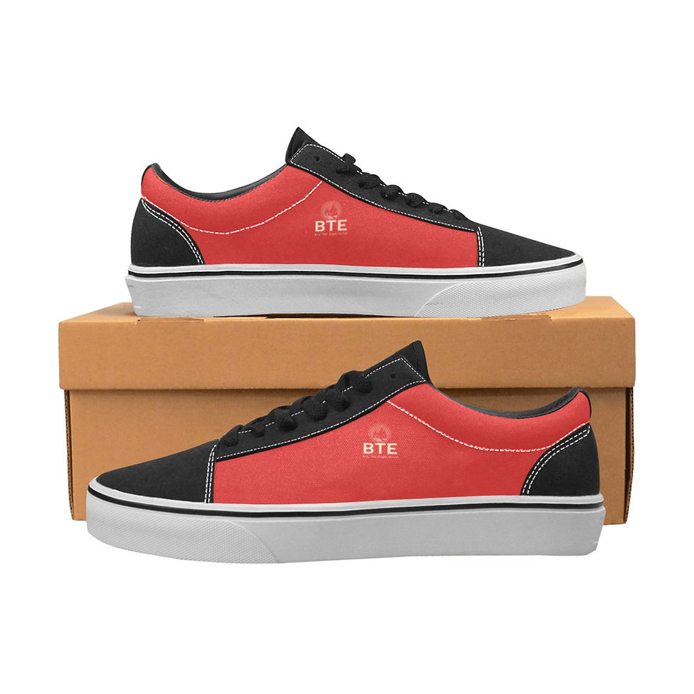 Thumbnail: Low Top Skateboarding BTE Shoes
