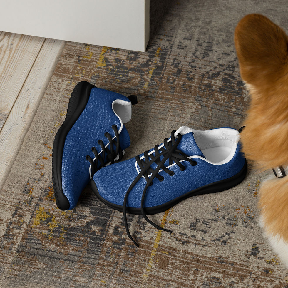 الصورة المصغرة: Men’s athletic sneakers (blue)