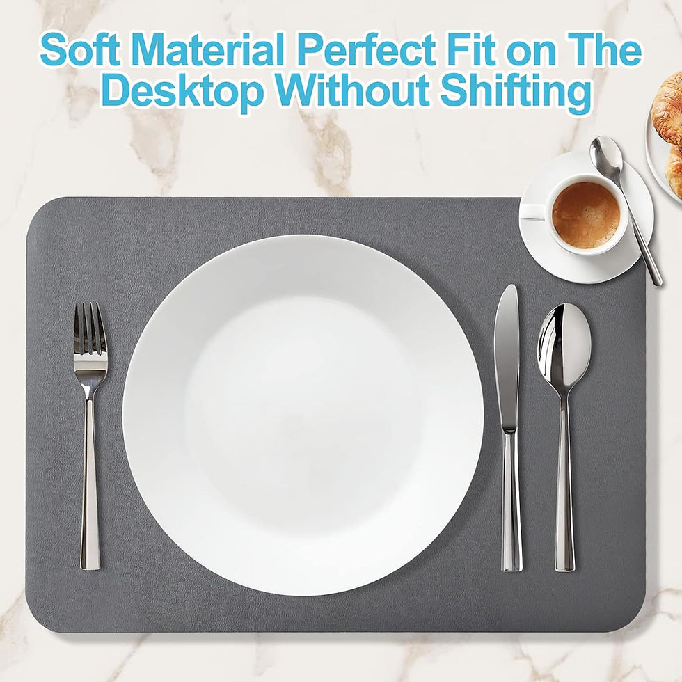 Thumbnail: Dish Drying Mat for Kitchen Counter, 16"x24" Dish Drying Pad with Non-slip Rubb