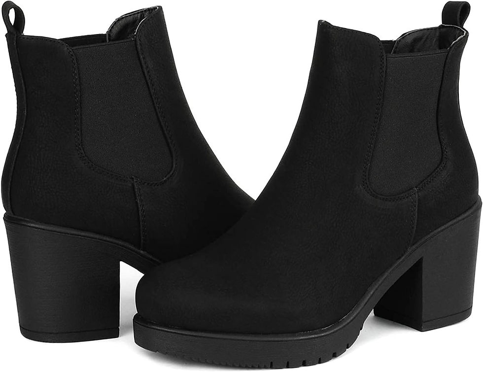 Thumbnail:  DREAM PAIRS Women's High Chunky Heel