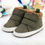 Miniatura: CENCIRILY Baby Boys Girls High Top Sneakers Soft Soles Anti Skid Infant Ankle S