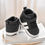 Miniatura: CENCIRILY Baby Boys Girls High Top Sneakers Soft Soles Anti Skid Infant Ankle S