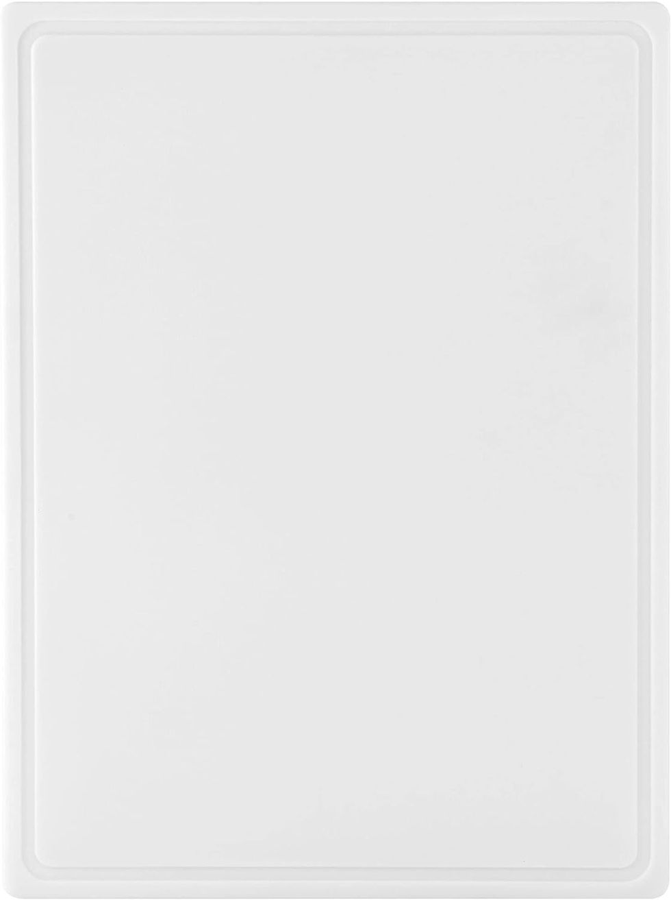 Thumbnail: Farberware Large Cutting Board, Dishwasher- Safe Plastic Chopping Board for Kit
