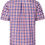 Thumbnail: Alimens & Gentle Mens Plaid Short Sleeve Button Down Shirts Cotton Regular Fit 