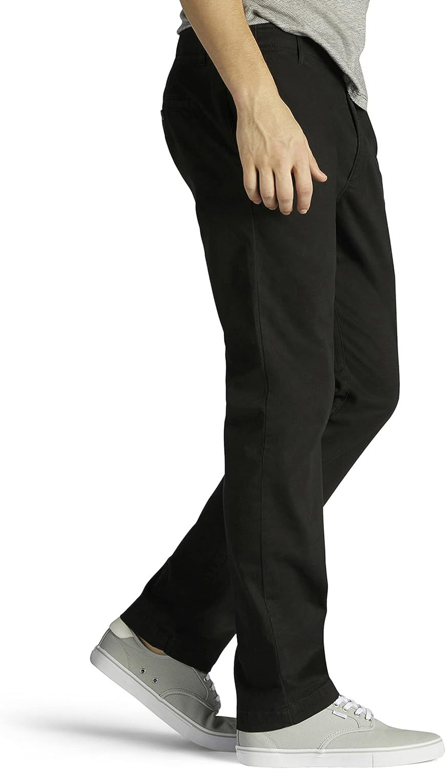 ภาพขนาดย่อ: Lee Mens Extreme Motion Flat Front Slim Straight Pant