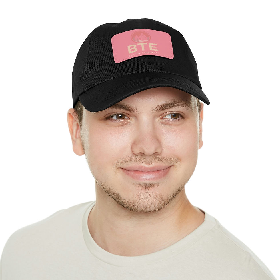 Thumbnail: Dad Hat with Leather Patch