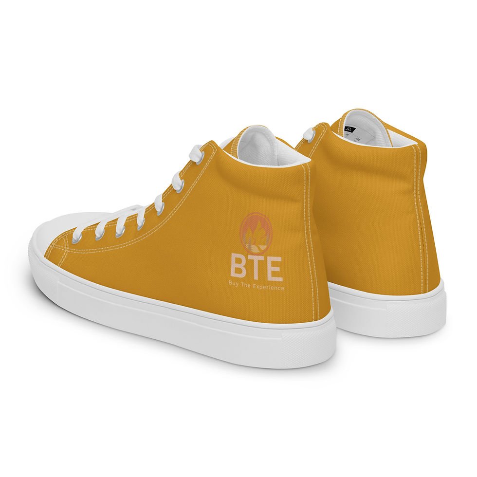 Thumbnail: Men’s BTE high top canvas shoes