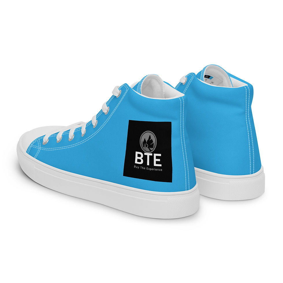 Miniatyrbild: BTE Men’s high top canvas shoes