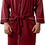 Miniatura: Mens Kimono Robe Lightweight Soft Bathrobe Sleepwear Loungewear with Pockets