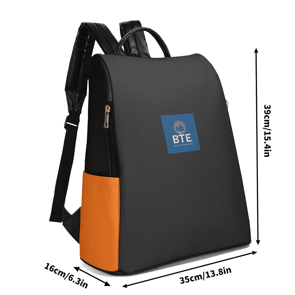 الصورة المصغرة: Travel PU Daypack Anti-theft Backpack 