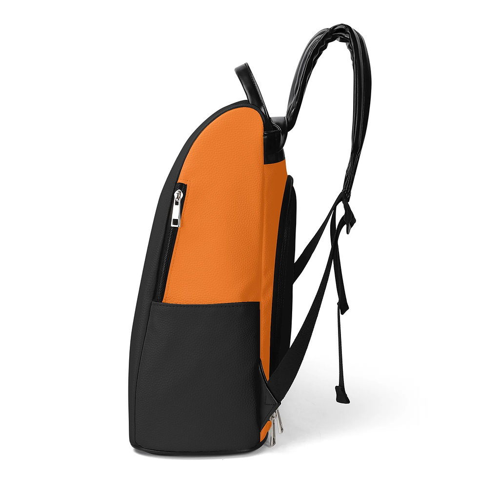 Thumbnail: Travel PU Daypack Anti-theft Backpack 