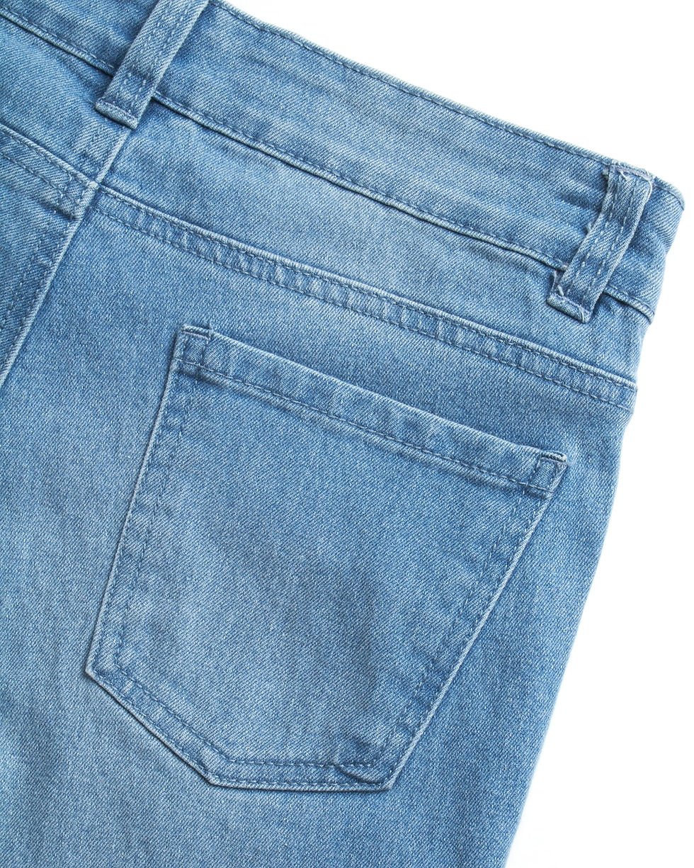 Thumbnail: Quad Seven Boys' Jeans - Relaxed Fit Stretch Basic Denim Jeans (Size: 4-16)
