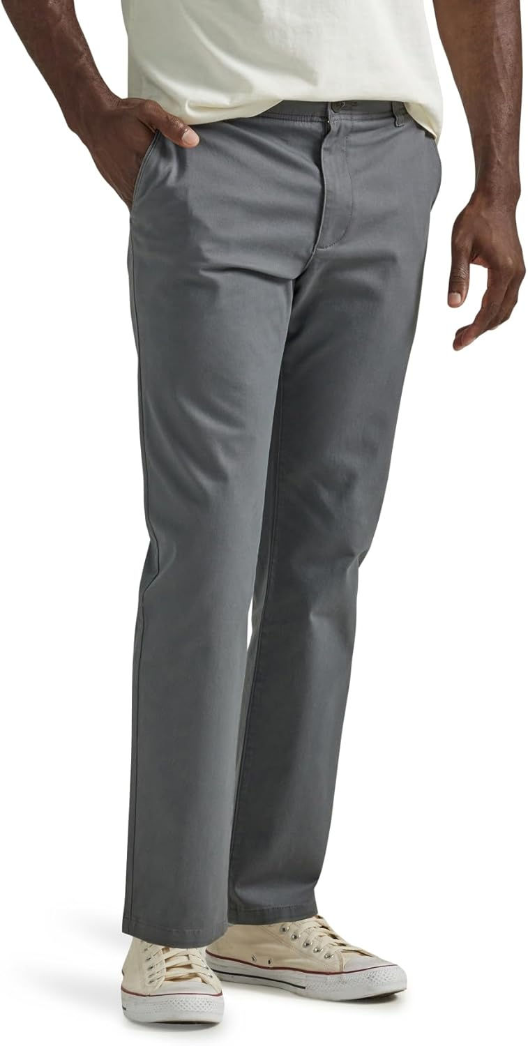 Miniature : Lee Mens Extreme Motion Flat Front Slim Straight Pant