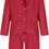 Thumbnail: Blazer Sets for Women 2 Piece Outfits Open Front Button Up Jacket and Bermuda S
