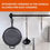 Thumbnail: Commercial CHEF 6.5 Inch Cast Iron Skillet, Black
