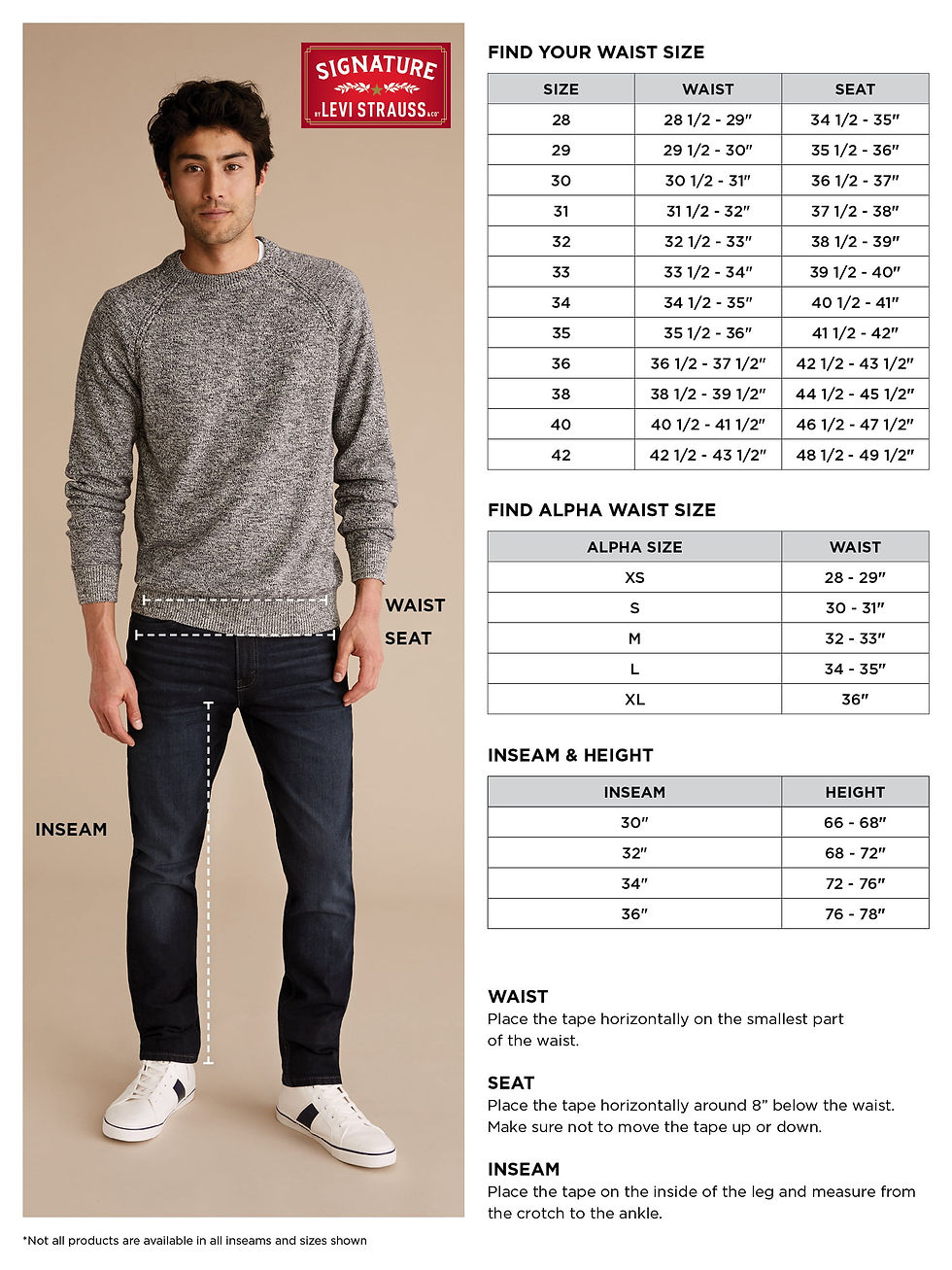 Μικρογραφία: Signature by Levi Strauss & Co. Men's Bootcut Jeans